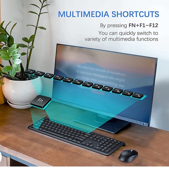 Wireless Keyboard/Mouse combo - Picture 6 of 7